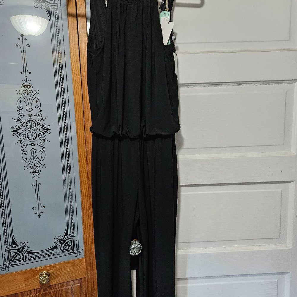 Black pant jumpsuit